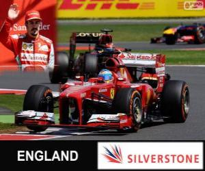 Puzzle Fernando Alonso - Ferrari - 2013 βρετανικά Grand Prix, 3η ταξινομούνται
